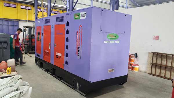 genset 500 kva perkins powerline silent